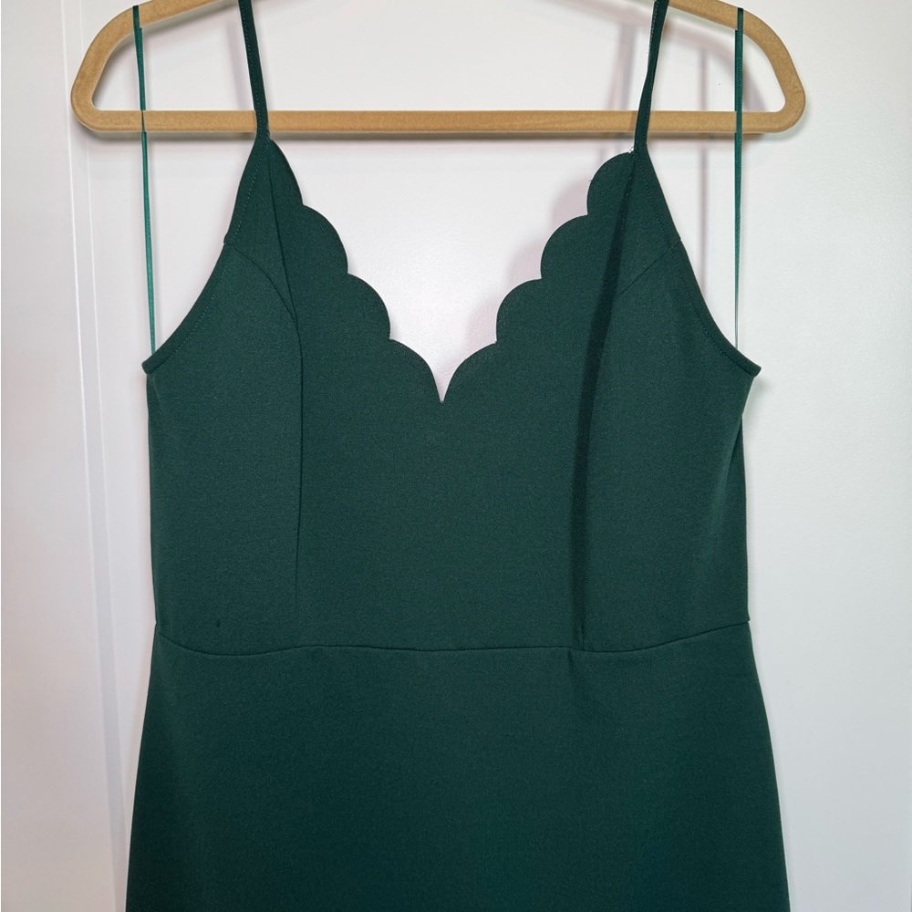 Cocktail Dress Dark Green